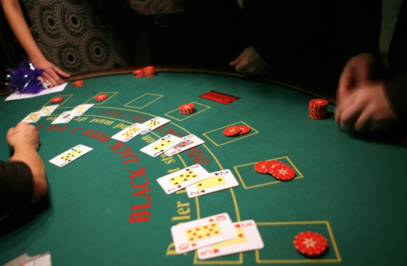 Blackjack in casino