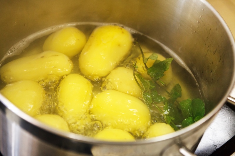 aardappels koken