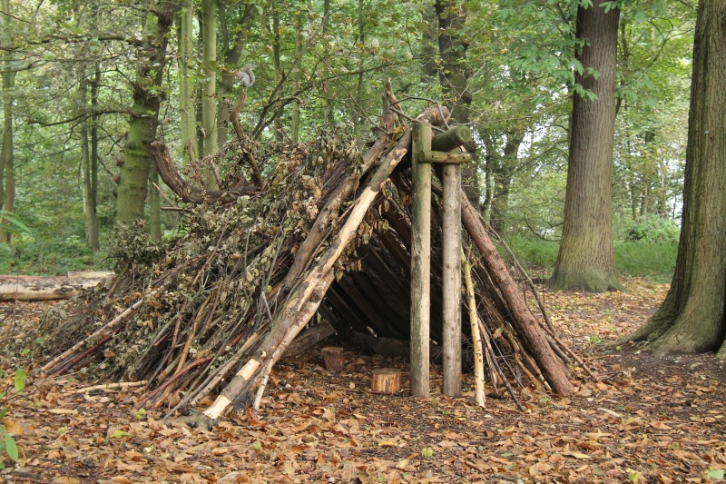 survival hut