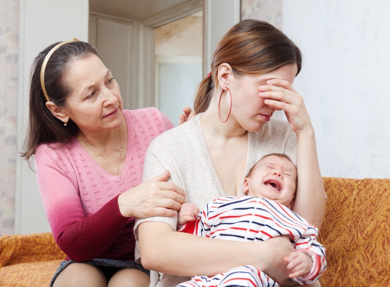 jonge dame met depressie