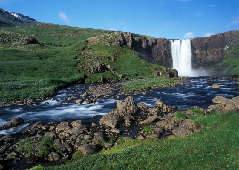 Ijsland waterval