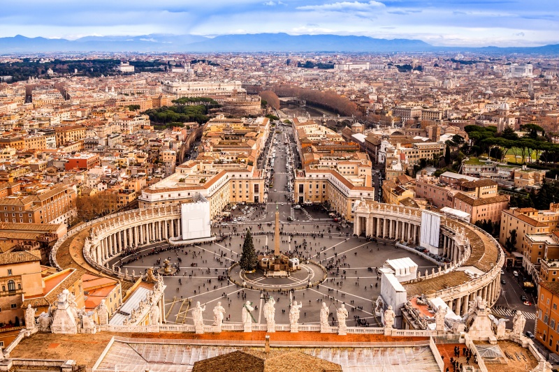 Rome luchtfoto