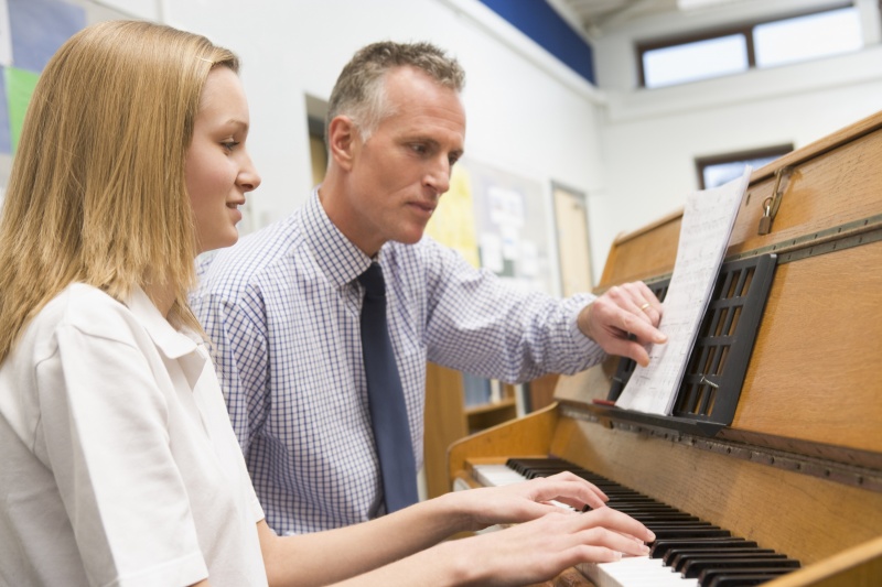 Piano leren spelen