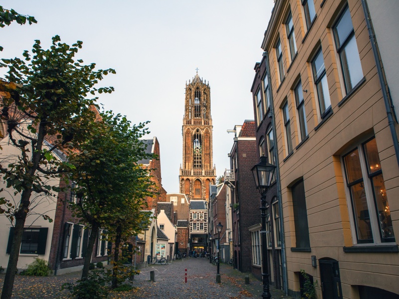 de Dom toren in Utrecht