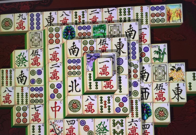 Mahjong spellen 