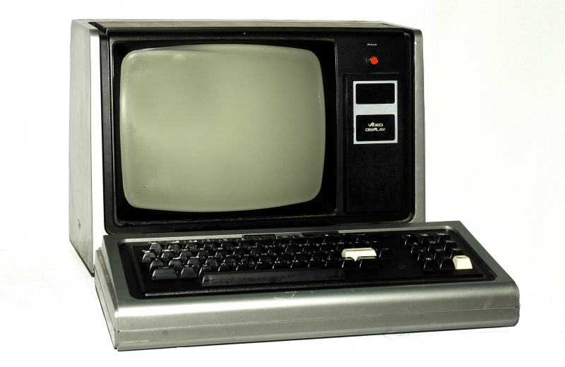 een oude computer